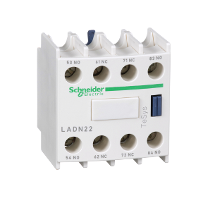 SCHNEIDER ELECTRIC TESYS D YARDIMCI KONTAK BLOĞU 2NA + 2NK VİDA KELEPÇESİ TERMİNALLERİ 3389110384031