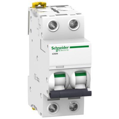 SCHNEIDER ELECTRIC A9F74225 2X25A 6KA İC60N C TİPİ OTOMATİK SİGORTA 3606480079580