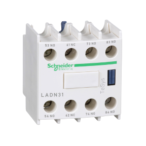 SCHNEIDER ELECTRIC TESYS D YARDIMCI KONTAK BLOĞU 3NA + 1NK VİDA KELEPÇESİ TERMİNALLERİ 3389110384178