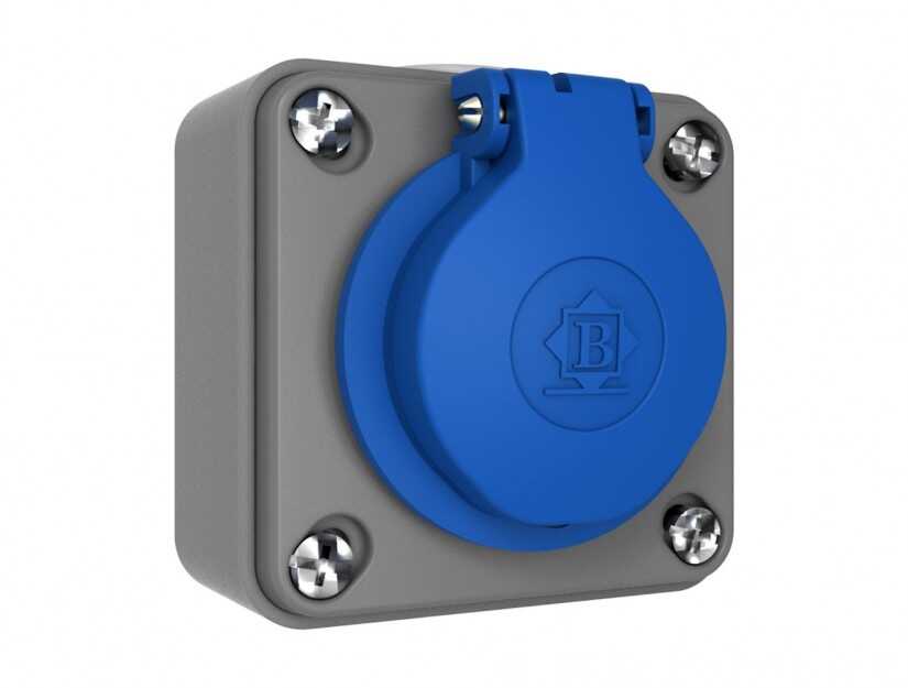  Bemis Bp1-1402-2512 220-250v Duvar Prizi Ip44