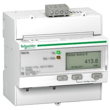 SCHNEIDER ELECTRIC A9MEM3150 İEM3150 ENERJİ ÖLÇER - 63 A - RS485 3606480481512