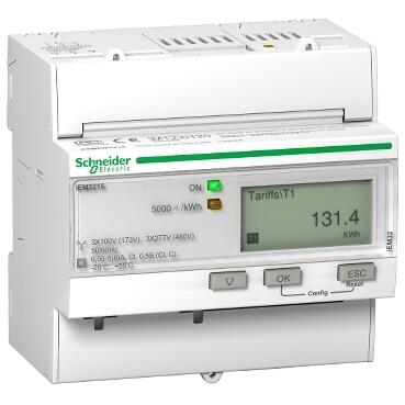 SCHNEIDER ELECTRIC A9MEM3215 İEM3215 ENERJİ ÖLÇER - CT - ÇOKLU TARİFE 3606480481550