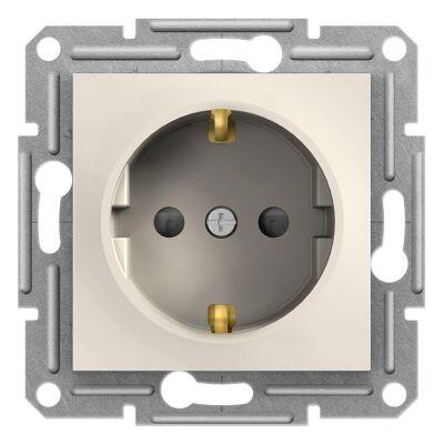 SCHNEIDER ELECTRIC EPH2970223 ASFORA KREM ÇOCUK KORUMALI TOPRAKLI PRİZ (ÇERÇEVESİZ)