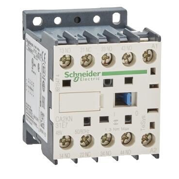 SCHNEIDER ELECTRIC CA2KN31E7 TESYS K KONTROL RÖLESİ 3 NA + 1 NK <= 690 V 48 V AC BOBİN 3389110500356