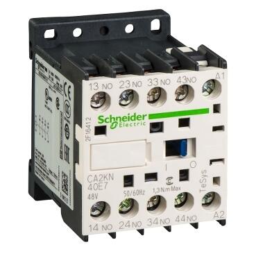 SCHNEIDER ELECTRIC CA2KN40E7 TESYS K KONTROL RÖLESİ 4 NA <= 690 V 48 V AC BOBİN 3389110500363