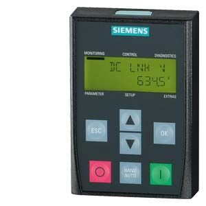 SIEMENS 6SL3255-0AA00-4CA1 TEMEL OPERATÖR PANELİ (BOP-2) SINAMICS G120/G120C